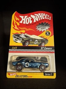 Hot Wheels RLC BLUE ‘67 CHEVY CAMARO Neo Classics Series #7160/10500 - Picture 1 of 2