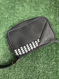Callaway Black Zip Around Cosmetic Pouch Bag - Picture 1 of 4