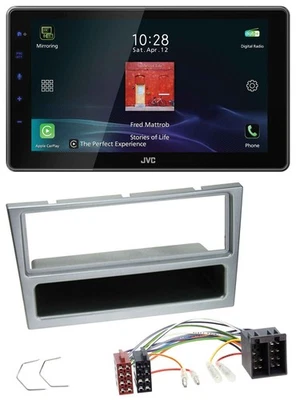 JVC DAB MP3 Bluetooth USB Autoradio für Opel Combo C Corsa C Meriva Tigra 2000-2 - Bild 1 von 4