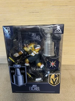 Figura McFarlane Jack Eichel NHL Stanley Cup - Vegas Golden Knights 7" Foto 1 de 4