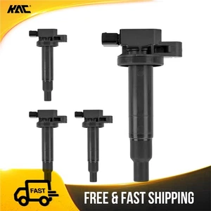 Set of 4 Ignition Coils Fits Toyota Prius 01-09 Yaris 07-18 PriusC 12-19 6731306 - Picture 1 of 13
