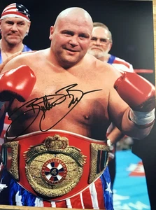 ERIC "BUTTERBEAN" ESCH signiertes 8x10 FOTO mit Echtheitszertifikat mit schwarzer Tinte - Bild 1 von 4