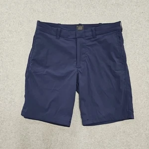 J Crew Herrenshorts 32 Tech Performance marineblau Golf Chino Performance 9" Schrittlänge - Bild 1 von 8
