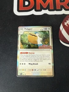Pelipper Pokemon Paldea Evolved SVP 022 Prerelease Black Star Promo NM - Picture 1 of 2