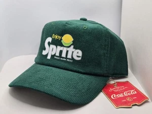 Sprite Corduroy Snapback Curved Bill Cap - American Needle - Picture 1 of 5