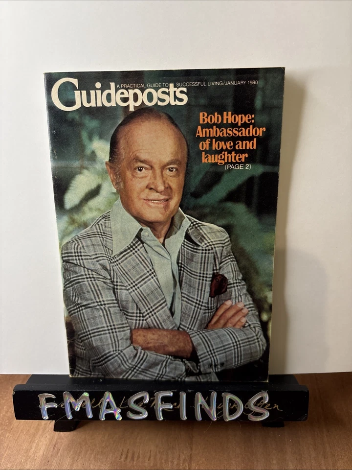 A4 1980 BOB HOPE January GUIDEPOSTS Magazine  - Image 1 of 2