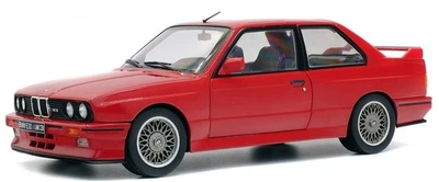 SOLIDO - Voiture coupé de couleur Rouge - BMW E30 M3 - 1986 - 1/18 - SOL1801502 - Photo 1/4