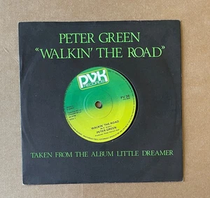 Peter GREEN Walkin' the road/Woman don't UK 7" 45 PVK Rds (1980)Fleetwood Mac EX - Picture 1 of 2