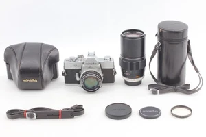 [EXCELLENT w/Case] Minolta SRT 101 SLR Camera + 55mm f1.7 & Zoom Lens JAPAN - Picture 1 of 14