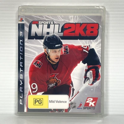 NHL 2K8 Sony Playstation 3 PS3 (2007) 2K Sports Brand New & Factory Sealed - Image 1 of 4