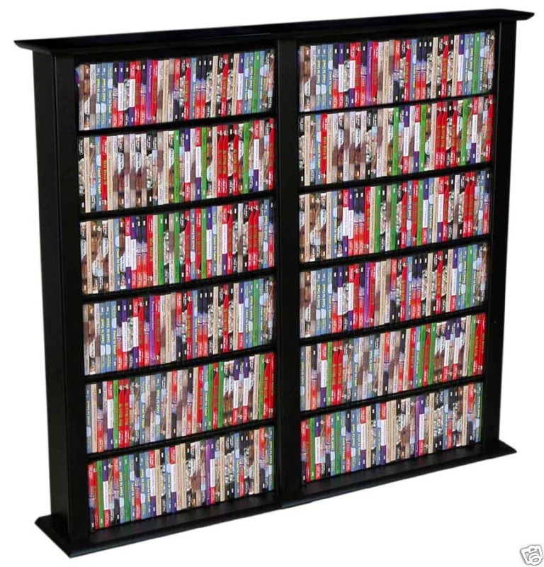 Venture Horizon 2402-21bl Media Storage Tower-regular Double Black
