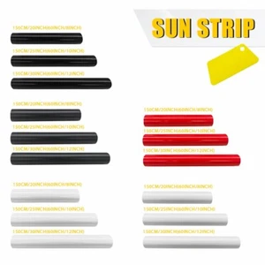Windshield Sun Strip Visor Banner Premium Vinyl Film Decal Anti-UV VARIOUS SIZE - Picture 1 of 21