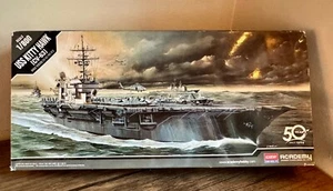 Academy CV-63 USS Kitty Hawk Aircraft Carrier 1/800 Scale Hobby Model Kit, NEW - Picture 1 of 9