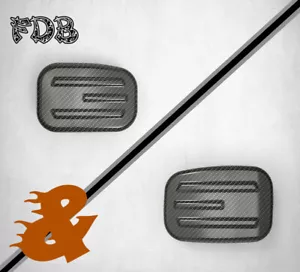 Embrague de fibra de carbono real Fit H-D 2014-19 TOURING y cubierta de cilindro maestro delantero - Imagen 1 de 10