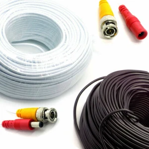 BNC DC Power Lead CCTV Security Camera DVR Video Camera Extension Cable 1M -100M - Bild 1 von 8