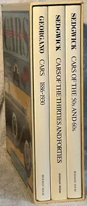 Cars of the Century Boxed Set 3 Vols Sedgwick Georgano Vintage 1986 - 60s NEW - Bild 1 von 12