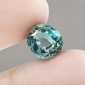 AAA Excellent Natural Ceylon Parti Sapphire Loose Oval Gemstone Cut 5.40 Ct - Picture 1 of 4