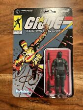 SDCC 2022 GI JOE SNAKE EYES Super7 ReAction SILENT ISSUE 21 Variant Figure MOC