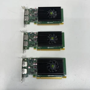 Lot Of 3 NVIDIA Quadro NVS 310 1GB DDR3 Video GRAPHICS CARD GPU Low Profile - Picture 1 of 6