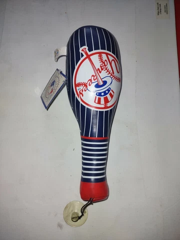 Vintage 2000 Good Stuff NY Yankees  Plush Stuffed Baseball Bat NOS 13” MLB Cover