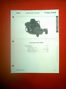 TORO 2004 TURN MODELS 17-42Z 18-44Z DEMYSTIFICATION MANUAL - Foto 1 di 1