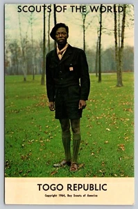 Postcard Togo Republic Scouts of the World Boy Scouts of America 1964 - Picture 1 of 2