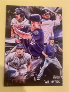 2017 Topps Series 1 Five 5 Tool Insert #16 Wil Myers Padres - Picture 1 of 1