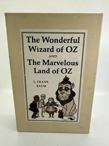 The Wonderful Wizard & Marvelous Land of Oz L Frank Baum 1966 Book Box Set - Bild 1 von 12