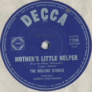 The Rolling Stones - Mother's Little Helper (7", Single, Mono) (Very Good (VG)) - Picture 1 of 2
