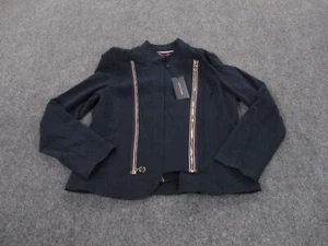 Tommy Hilfiger Jacket Adult M Blue Outdoors Logo Lightweight Casual Womens NEW - Picture 1 of 10