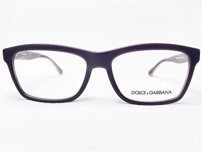 NUEVO Dolce & Gabbana DG3235F 2954 Hombres Púrpura/Rojo/Blanco Monturas de Anteojos 55/16 Foto 1 de 4