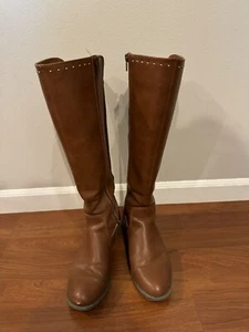 Stivali da equitazione LC LAUREN CONRAD Devotion Cognac taglia 10 donna - Foto 1 di 6