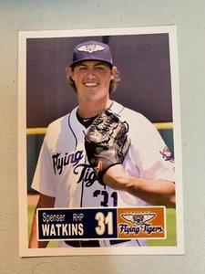 Spenser Watkins 2018 Lakeland Flying Tigers Team Card - Picture 1 of 1