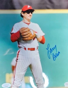 Larry Bowa Philadelphia Phillies 1970-1981 Signed 8x10 Photo JSA COA AL84800 - Picture 1 of 2