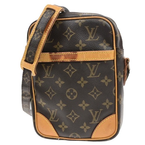 LOUIS VUITTON（LV） Borsa a tracolla Louis Vuitton Danubio monogramma pelle marrone Francia M45266 30ED616