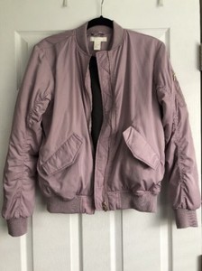 H\u0026M Satin Bomber Jacket Coats, Jackets 