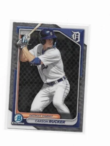 Bowman Chrome Carson Rucker Detriot Tigers 2024 - Imagen 1 de 2