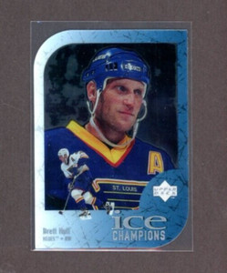 1997-98 Upper Deck Ice Champions #IC16 Brett Hull     *21504