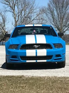 (4) Calcomanías de vinilo automático de 10" Hood Racing Rally Stripes para Chevy Ford Dodge  - Imagen 1 de 12