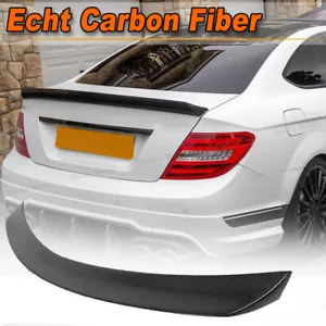 Alerón de carbono alerón trasero ala labio para Mercedes W204 C250 C300 C63 2008-15 - Imagen 1 de 11