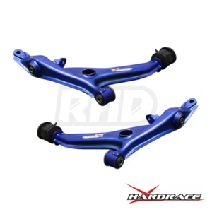 HARDRACE BLUE FRONT LOWER CONTROL ARMS FOR HONDA CIVIC EJ9 EK3 EK4 EK9 TYPE R - Picture 1 of 3