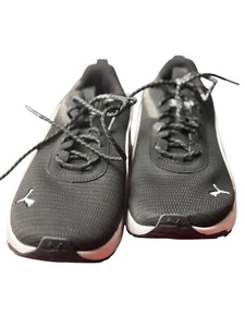 Puma Zip C Men's Sneakers Black ace-Up Casual Athletic Shoes - Picture 1 of 8