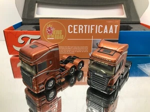 TEKNO HOLLAND SCANIA R420 + R620 RAI 2005 SET LIm.ED -1:50 rare- GOOD IN BOX - Picture 1 of 14