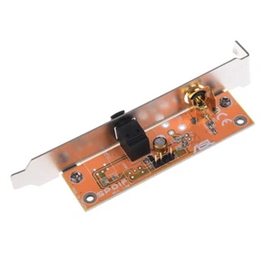 SPDIF optical and RCA out plate cable bracket forasus gigabyte msi motherboay JW - Afbeelding 1 van 9