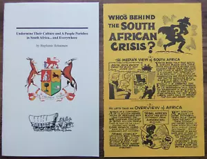 UNDERMINE THEIR CULTURE AND A PEOPLE PERISH IN SOUTH AFRICA + WHOS BEHIND CRISIS - Picture 1 of 1