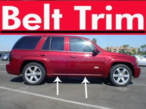 For Chevy TRAILBLAZER ss CHROME SIDE BELT TRIM DOOR MOLDING 2002 - 2009 - Bild 1 von 1