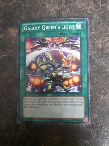 Galaxy Queen's Light Spell 1st Edition YuGiOh Card REDU-EN056 - Picture 1 of 2