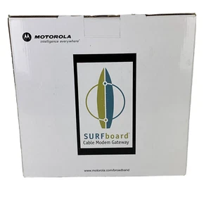 Motorola SURFboard Modem Wireless Cable Gateway SBG900 Black Z1 - Picture 1 of 10