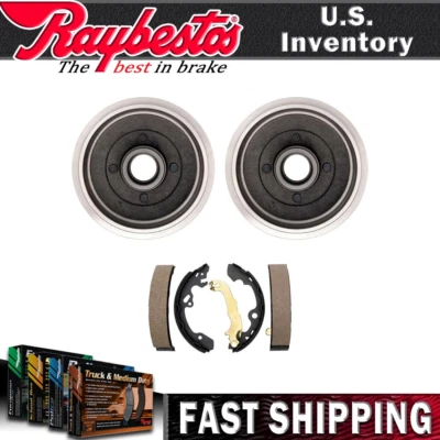Kit traseiro tambores de freio e sapatas de freio para Ford Focus 2000 2001 2002 2003 2004-2008 - Imagem 1 de 4