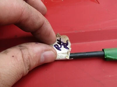 2000-2007 Ford Taurus 3.0L OEM passenger rear door latch cable 01 02 03 04 05 06 - Image 1 of 4